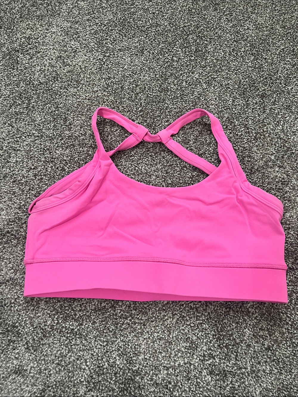 Weylyn Hot Pink Empower Sports Bra - M
